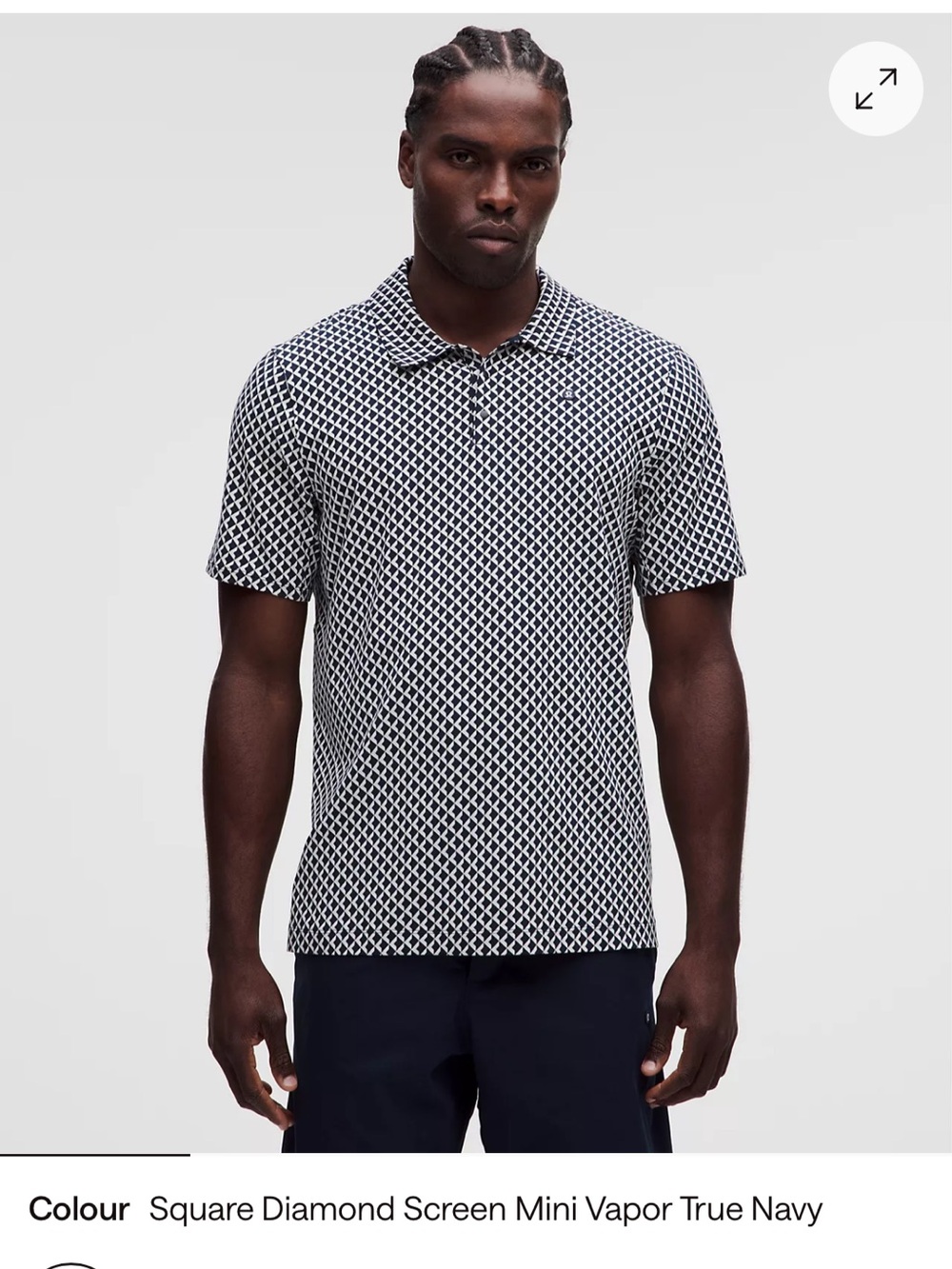 lululemon Logo Sport Polo Short Sleeve